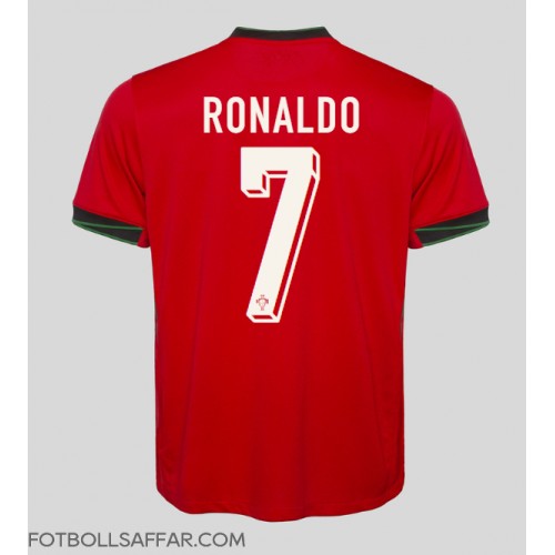 Portugal Cristiano Ronaldo #7 Hemmatröja EM 2024 Kortärmad